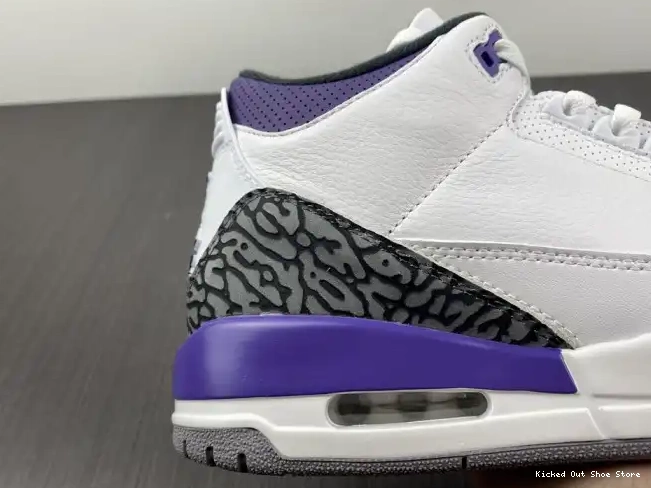 Kick Theory Jordan 3 CT8532-105 Retro Air 'Dark Iris' 0222