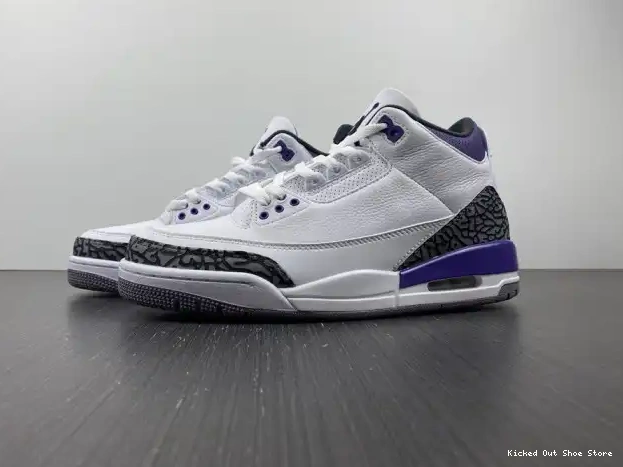 Kick Theory Retro 3 Air CT8532-105 Jordan 'Dark Iris' 0218