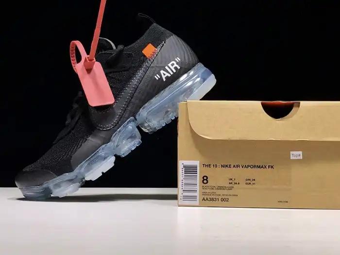 Kicked Out Shoe Store Off-White x Nike Air VaporMax FK Black AA3831-002 0205